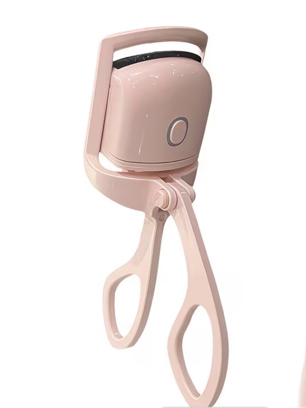 Pink heated lash curler